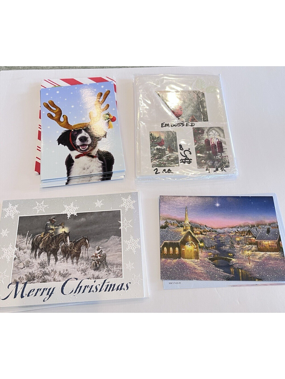 Greeting Cards-Christmas Bundle 15 Cards & Envelopes New GC115